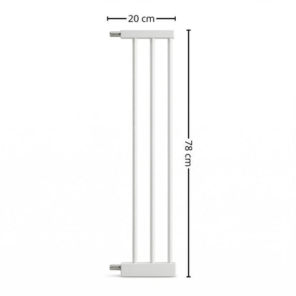 Extensión De 20 Cm Para Valla De Seguridad Infantil Y Para Mascotas, Blanco Bathby_5