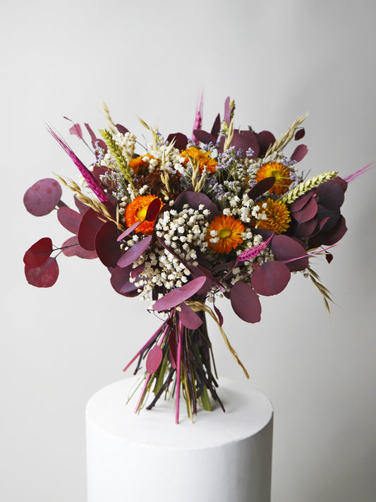 Ramo Ocaso - Flores Secas Y Preservadas