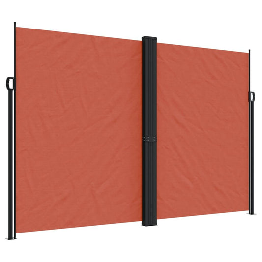 Vidaxl Toldo Lateral Retráctil Terracota 220x600 Cm_0