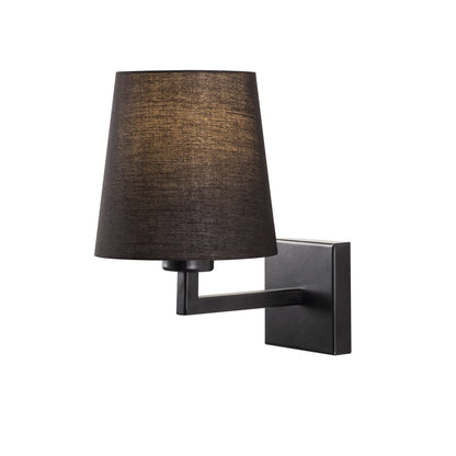 Aplique De Pared, Metal , Negro, 18x24x30, Casquillo E 27 Max 40 W_2