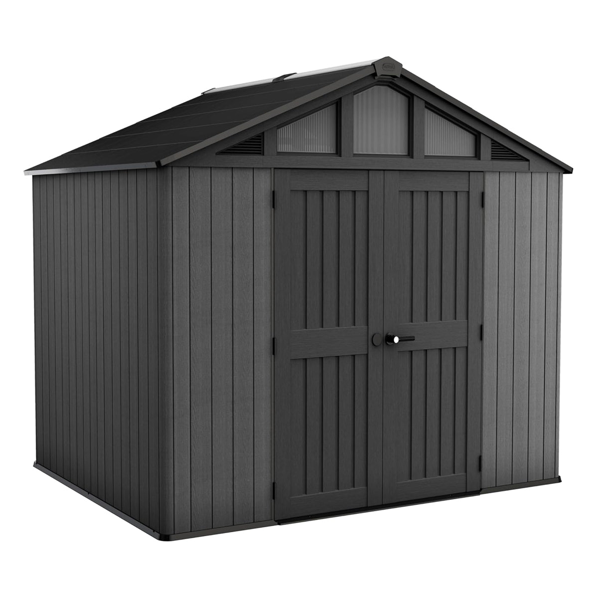 Keter Caseta De Exterior Stronghold 10x8 - 243x305x251 Cm Y 7,4 M2 - Gris