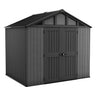 Keter Caseta De Exterior Stronghold 10x8 - 243x305x251 Cm Y 7,4 M2 - Gris
