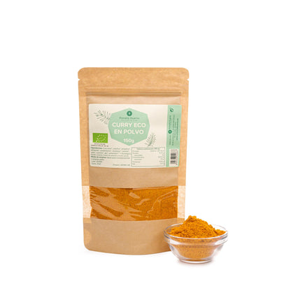 Curry en polvo ECO Planeta Huerto 100 g tarro de vidrio