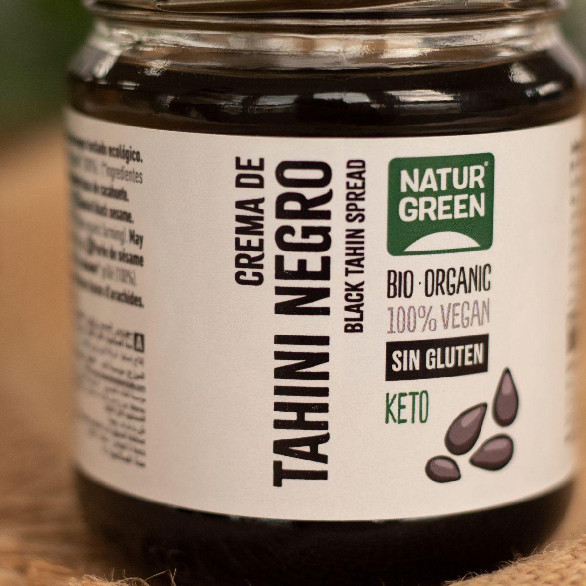 Tahin de Sésamo Negro Naturgreen 180 gr