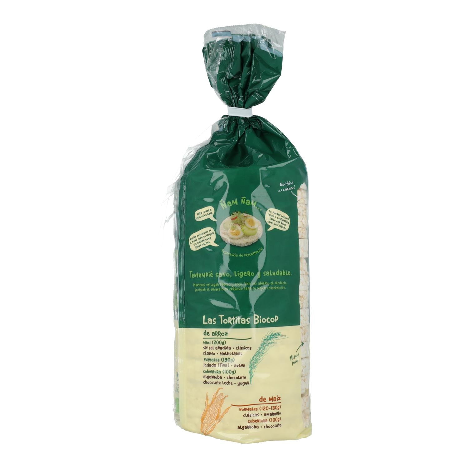 Pack 12x Tortitas de Arroz sin sal Biocop 200 g
