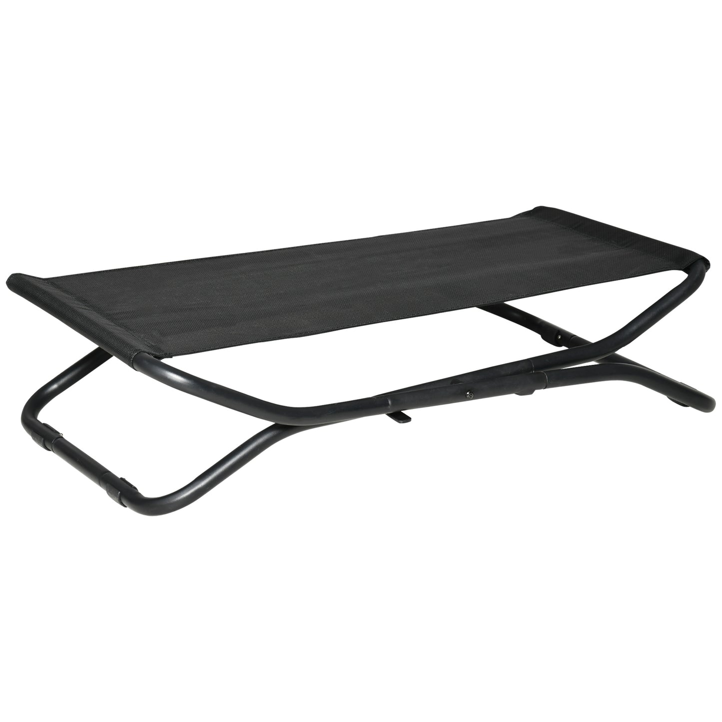 Pawhut Cama Elevada Para Perros Plegable Con Malla Transpirable 92x56,5x19,5cm_0