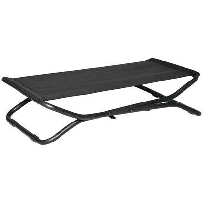 Pawhut Cama Elevada Para Perros Plegable Con Malla Transpirable 92x56,5x19,5cm_0