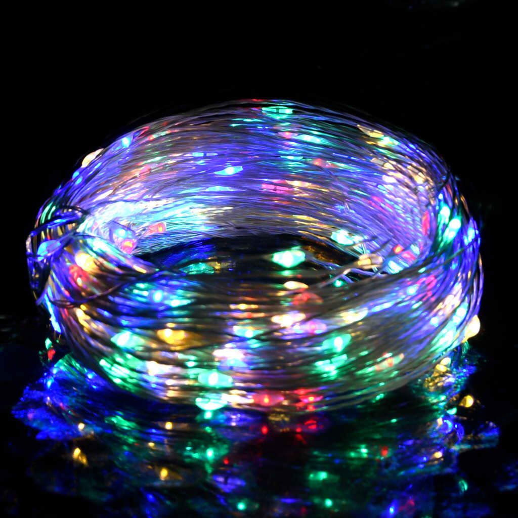 Vidaxl Tira De Luces Con 300 Led Pvc Multicolor 30 M_1