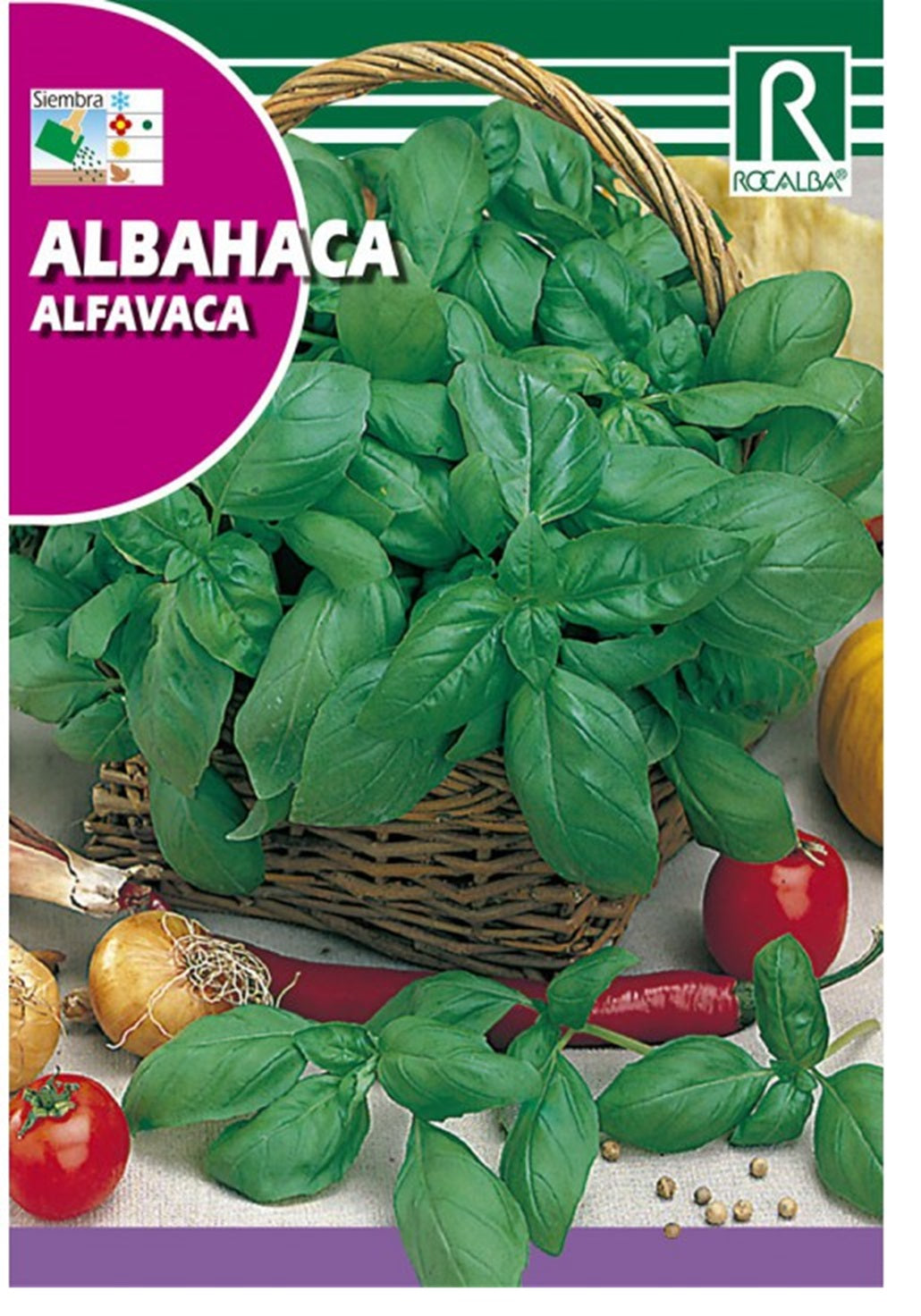 Semillas Albahaca Hoja Ancha 4g