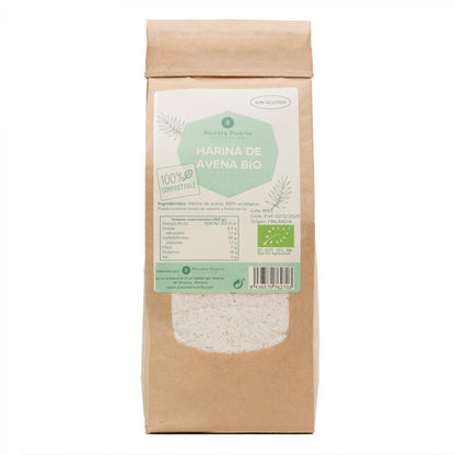 Harina de Avena Sin Gluten ECO Planeta Huerto  500 g