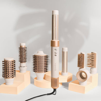 Cecotec Cepillo De Aire Bamba Ceramiccare Airglam Champagne Cecotec_1