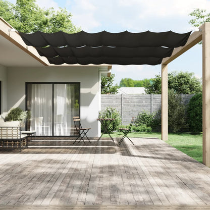 Vidaxl Toldo Vertical Gris Antracita 180x600 Cm Tela Oxford_1