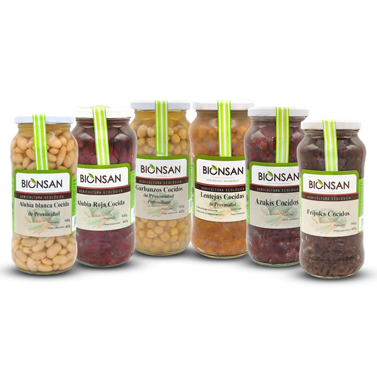 Pack 6 Legumbres Cocidas Eco Bionsan 400gr_0