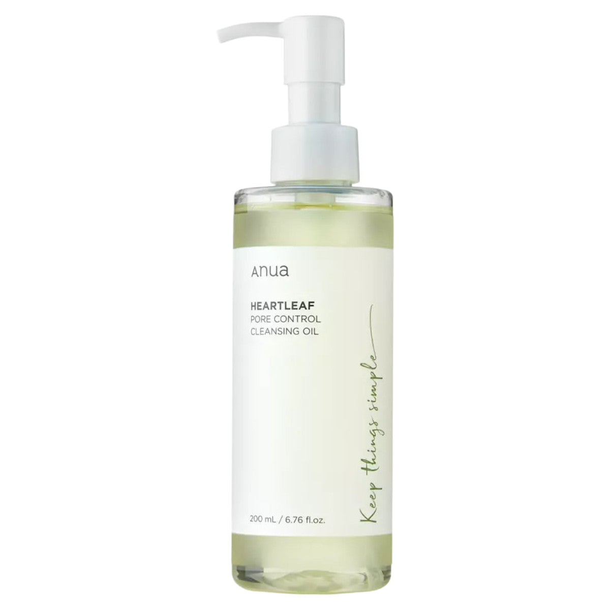 Desmaquillante Facial Heartleaf Pore Control Cleansing Oil Anua 200 ml