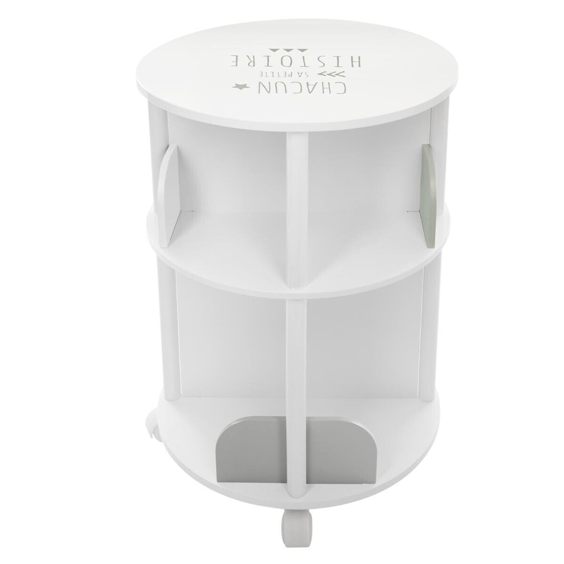 Well Home Librero Redondo Gris Infantil Ø40x59cm