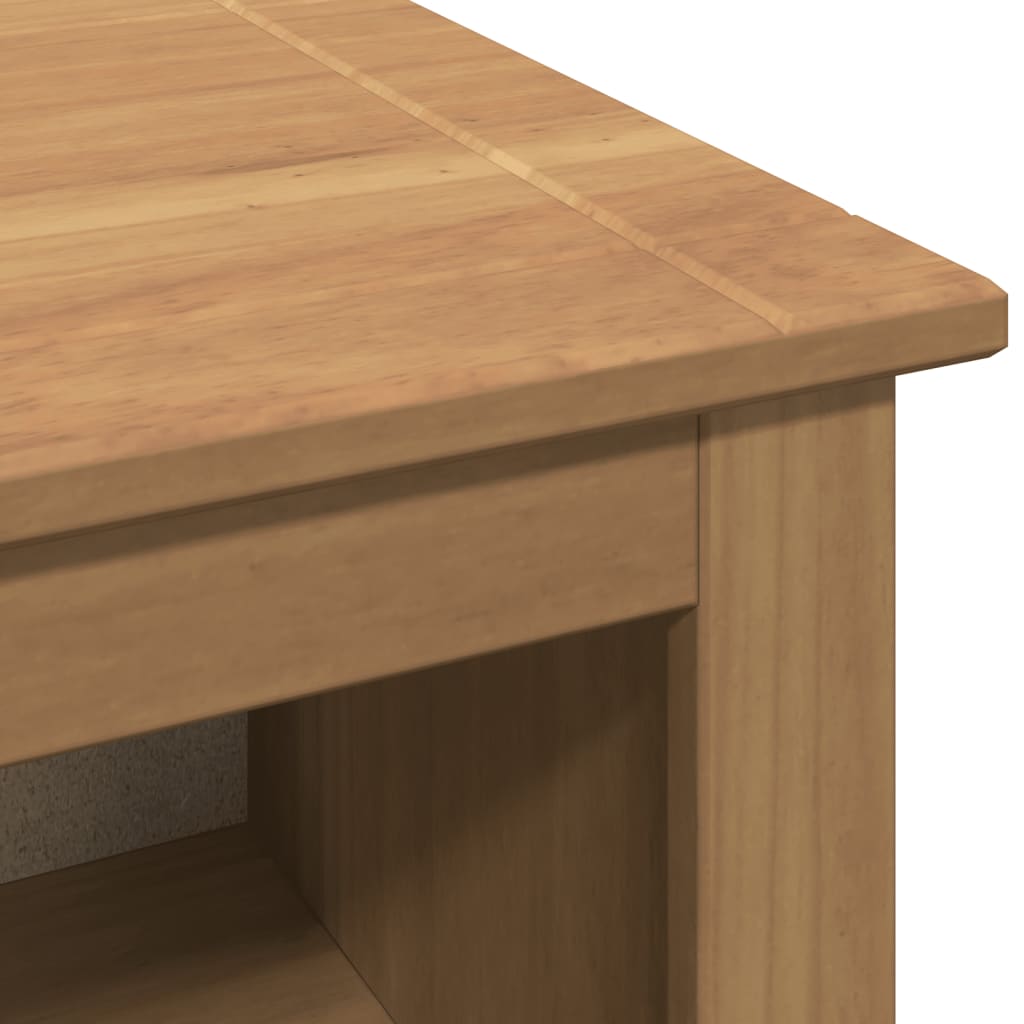 Aparador Con Cajón Panama Madera Maciza Pino 93x40x80 Cm / Vetonek_3