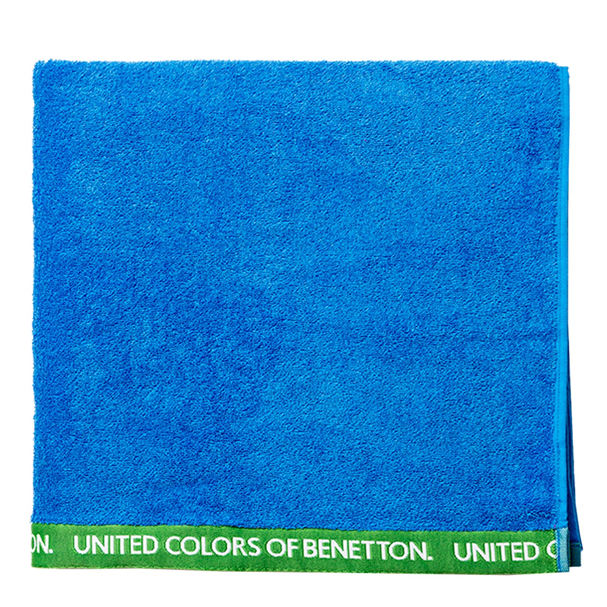 Toalla De Playa Azul 90x160 Benetton._1