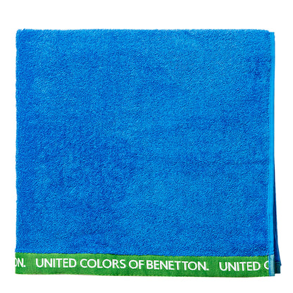 Toalla De Playa Azul 90x160 Benetton.