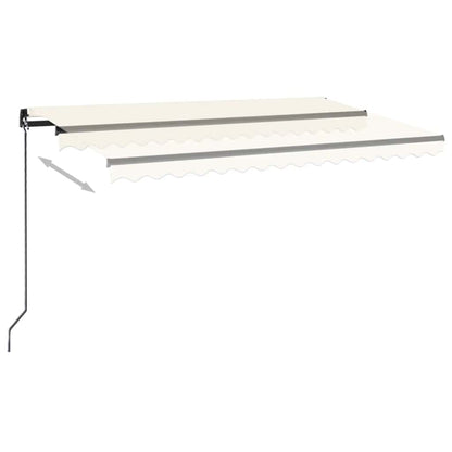 Toldo Retráctil Manual Color Crema 400x300 Cm_2
