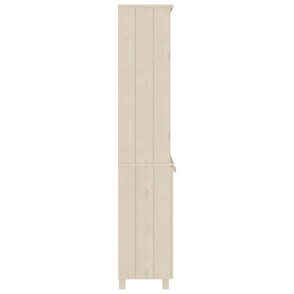 Aparador Hamar Madera De Pino Maciza Marrón Miel_3