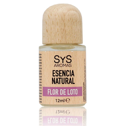 Esencia Natural Flor de Loto SYS Aromas 12 ml | Aroma Floral y Oriental | Para Quemadores y Humidificadores_0