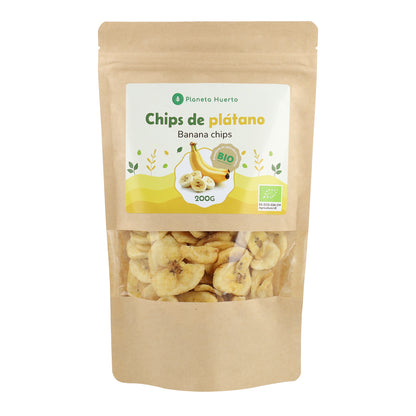 Chips de plátano ECO Planeta Huerto 200 g