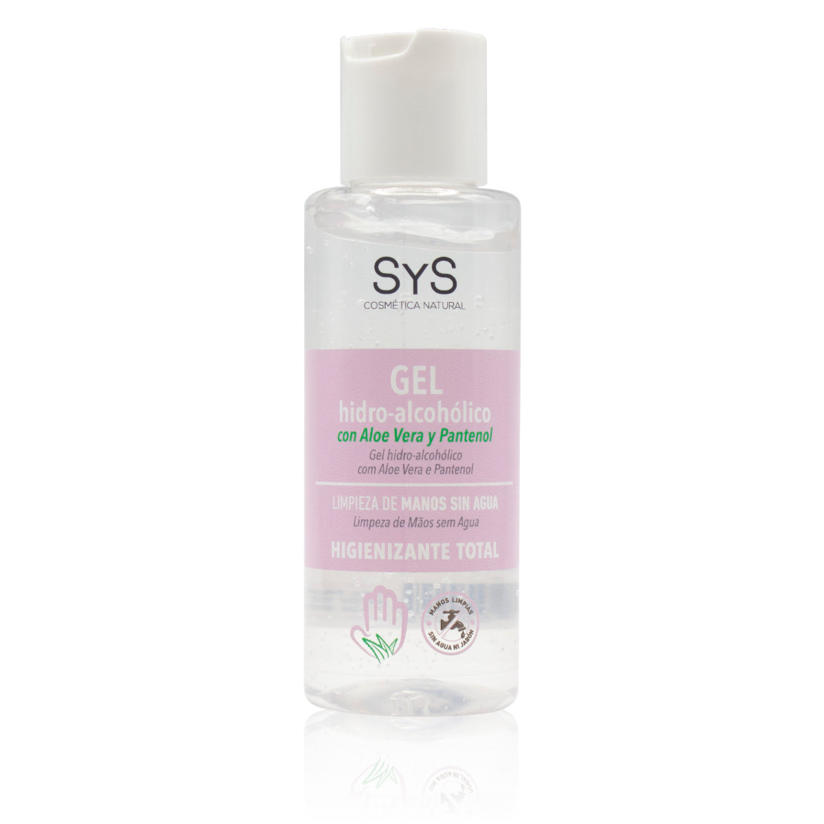 Gel Hidroalcohólico con Aloe Vera Labnatur 100 ml | Formato Viaje | Limpieza sin Agua | Hidrata y Suaviza | Vegano_0