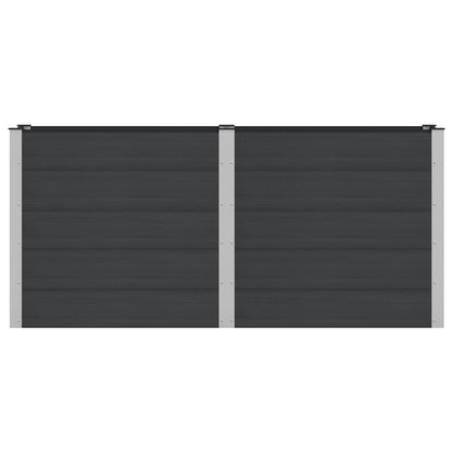 Arriate Elevado Negro 200 X 50 X 91 Cm_2