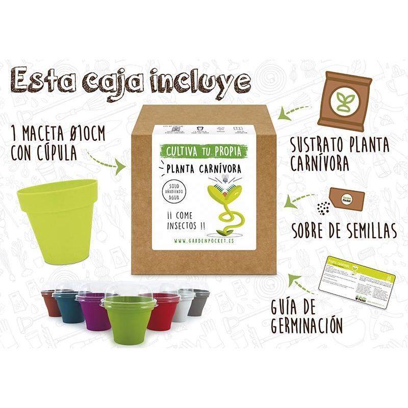 Kit siembra Planta carnívora Venus Garden Pocket
