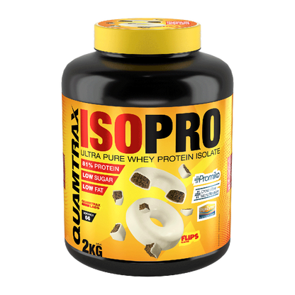 Isopro Cfm - 2kg - Chocolate Blanco Con Choco Rings - Proteína De Aislado De Suero Isolate - Quamtrax_0