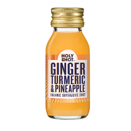 Bebida vitaminica bio de jengibre, curcuma y piña Holy Shot 60ml