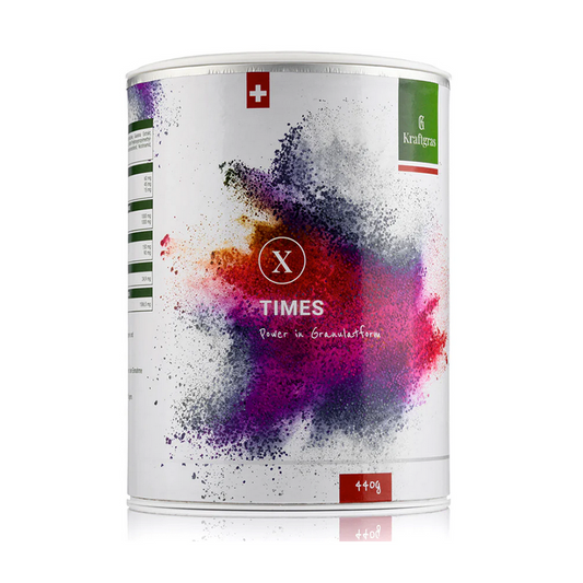 Kraftgras - Times polvo energético: jugo de trigo, cafeína, taurina, creatina y vitaminas (440 g)