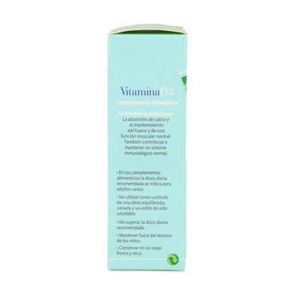 Vitamina D3 liquida 100% Natural, 50 ml