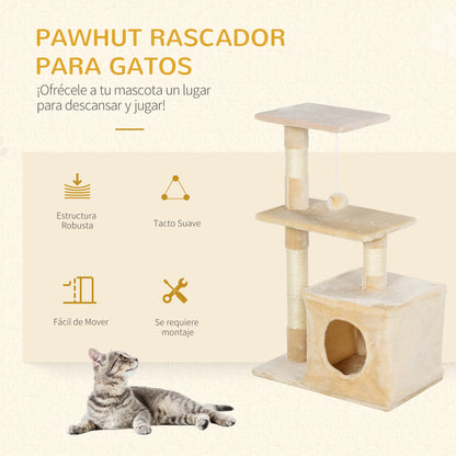 Pawhut Árbol Rascador Para Gatos 81_3