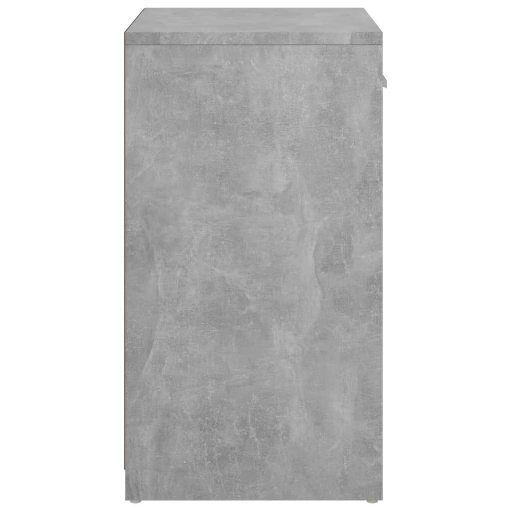 Vidaxl Banco Zapatero Madera De Ingeniería Gris Hormigón 94,5x31x57 Cm_3