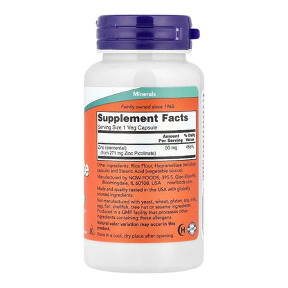 Zinc Picolinate 50 Mg 120 Caps_1