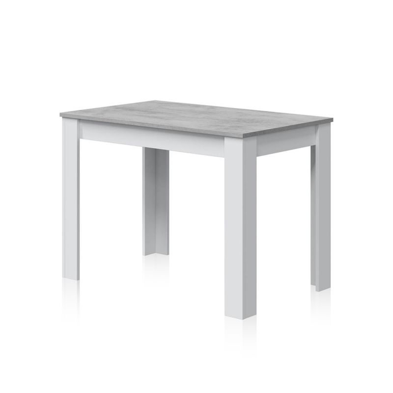 Mesa De Comedor Cloe Melamina, Blanco, 109 X 78 X 67cm_1