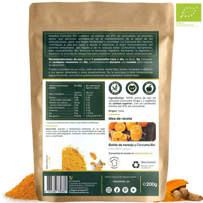 Cúrcuma En Polvo Bio 200g_4