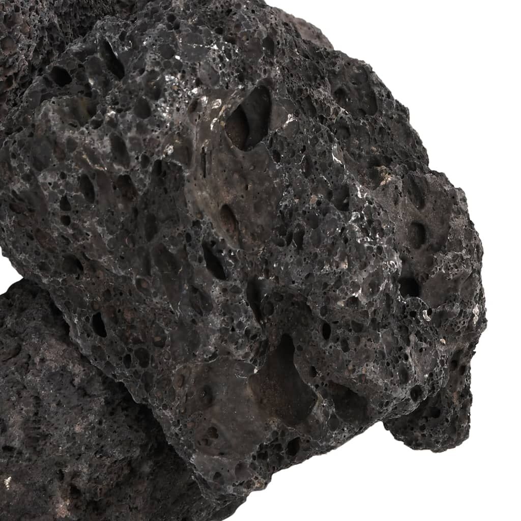 Vidaxl Rocas Volcánicas Negras 25 Kg 10-30 Cm_4