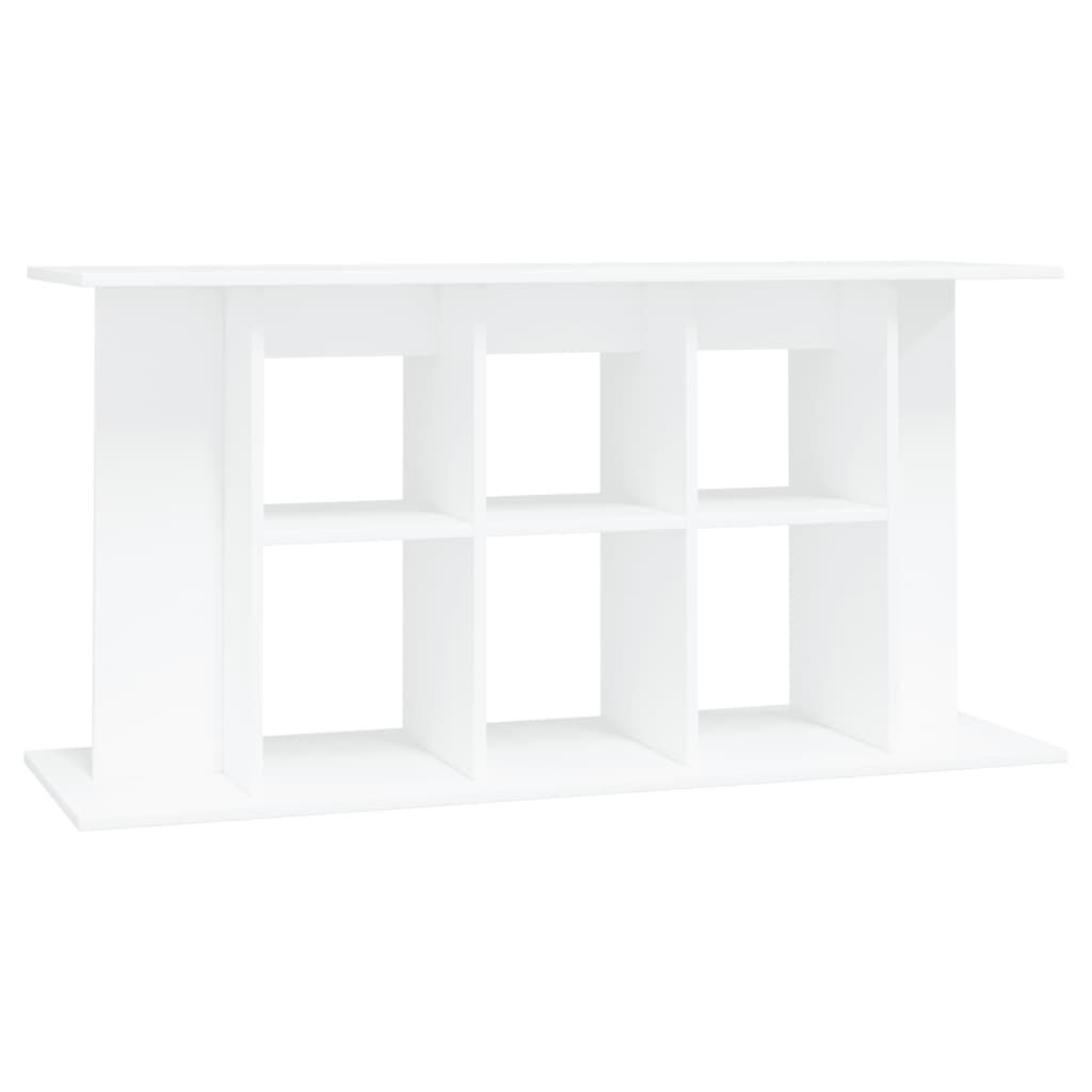 Vidaxl Soporte Para Acuario Madera De Ingeniería Blanco 120x40x60 Cm_0