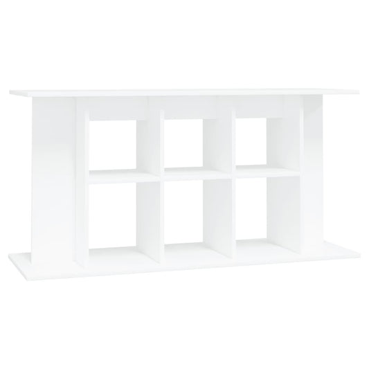 Vidaxl Soporte Para Acuario Madera De Ingeniería Blanco 120x40x60 Cm_0