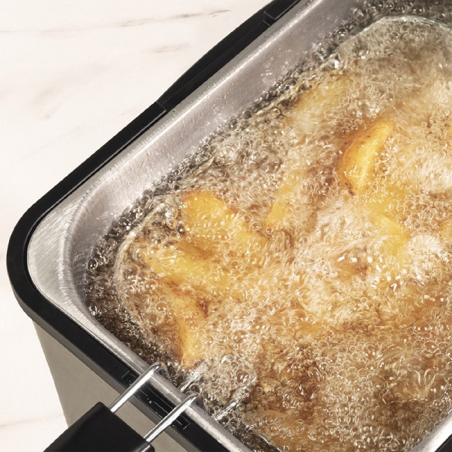 Freidora Eléctrica Cleanfry 3000 Full Inox. Freidora De 3 Litros, Filtro Oilcleaner, 2400 W, Cubeta, Cestillo De Freír, Aptos Para Lavavajillas, 30_3