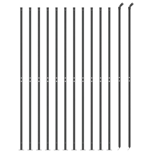 Cerca De Alambre Con Brida Gris Antracita 2,2x25 M / Vetonek_0