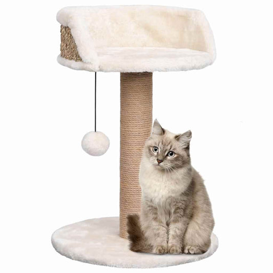 Vidaxl Árbol Para Gatos Con Poste Rascador Hierba Marina 49 Cm_0