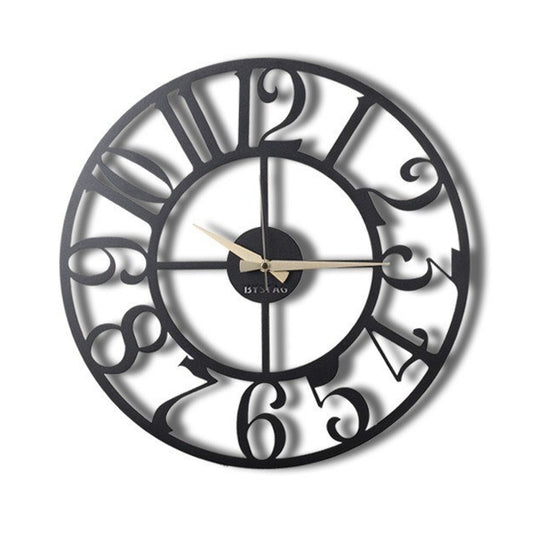 Reloj De Pared Metal Estilo Sencillo 70x70_0
