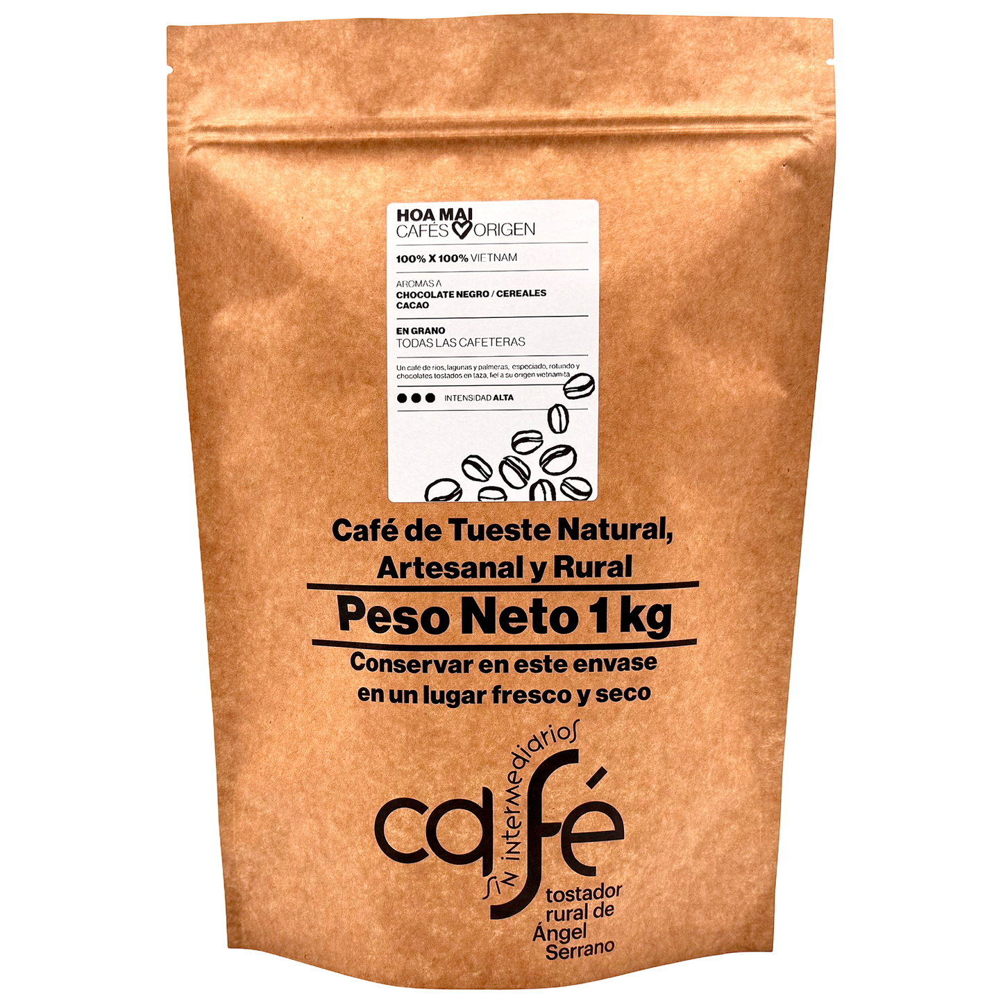 Cafe Sin Intermediarios Café Vietnam Hoa Mai En Grano 1 Kg_0