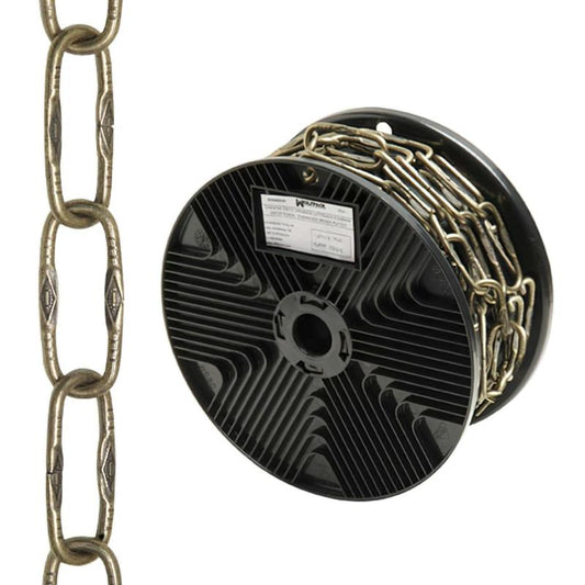 Cadena Decorativa Grabada Cuero 4,0x46 Mm. Rollo 20 Metros