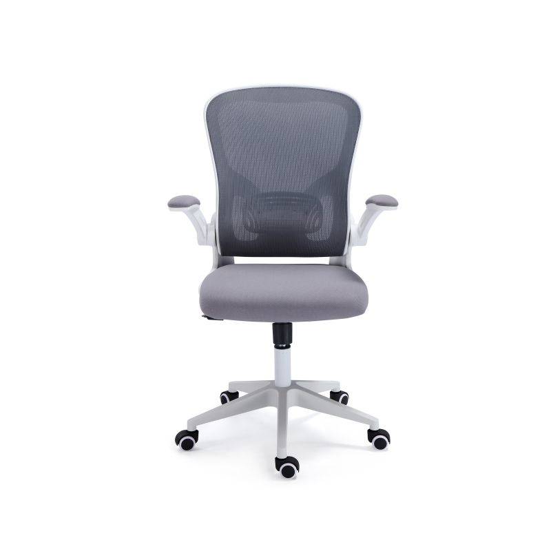 Silla De Oficina Lexi Metal, Blanco, 64 X 98/108 X 66_3