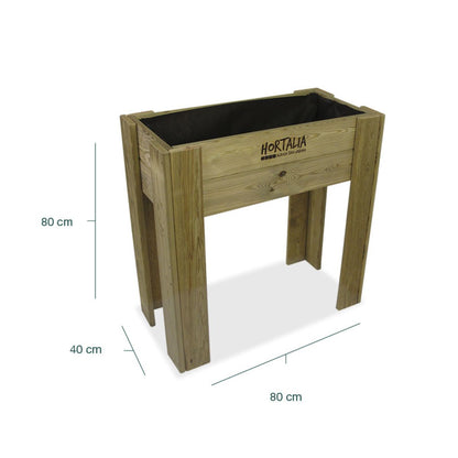 Mesa de cultivo Gardenbrico S80 Hortalia 50 L