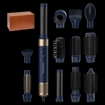 Cecotec Cepillo De Aire Ceramiccare 12in1 Airglam Blue_0